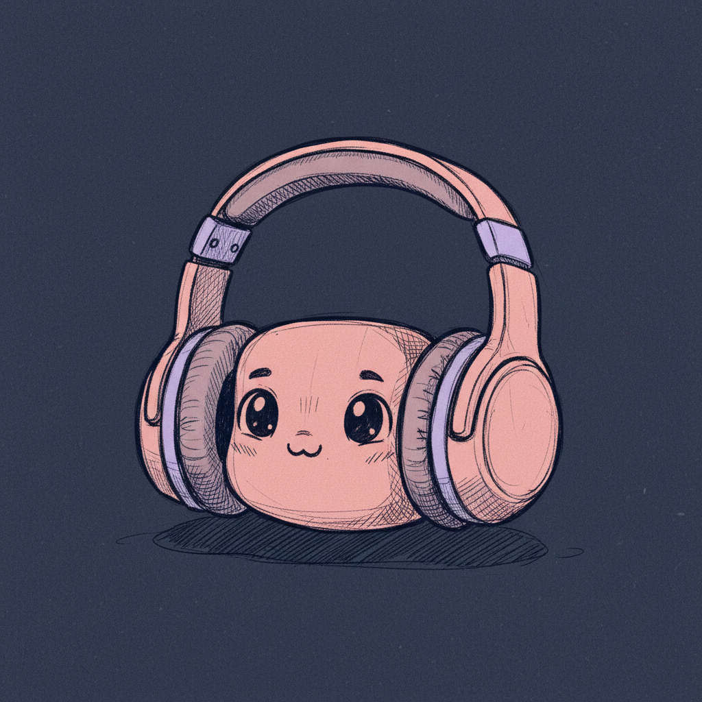 Mascot in sketch style