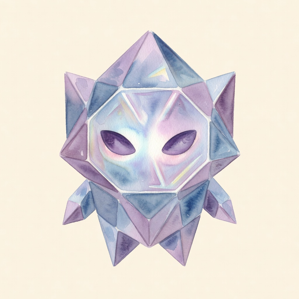 Crystal watercolor